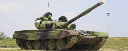 M-84AB؛ تانک غول پیکر کویتی که با صدام جنگید به اوکراین فرستاده می شود