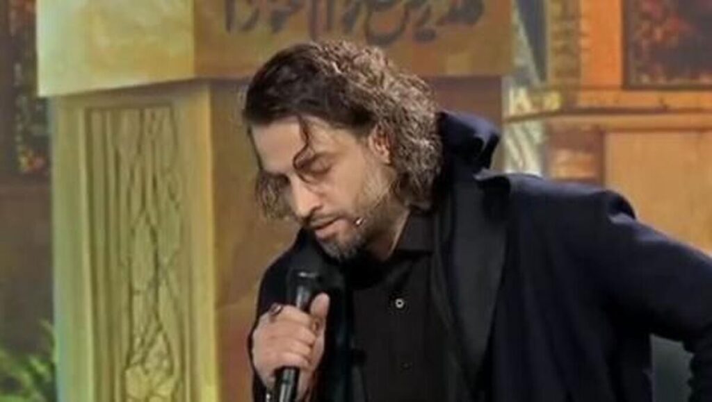 اذان گفتن بنیامین بهادری در برنامه زنده تلویزیون + ویدیو