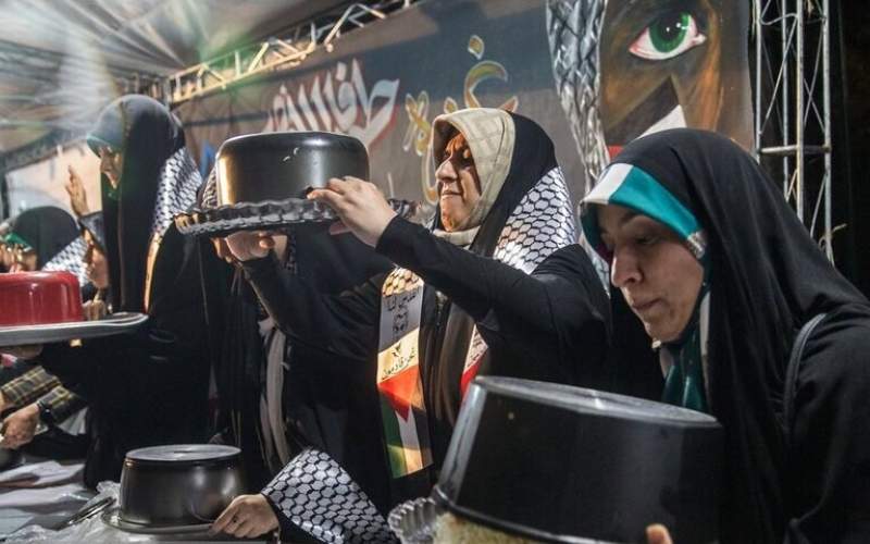 ویدئوی پربازدید از قابلمه برگردانی زنان اصفهانی برای سرنگونی اسرائیل