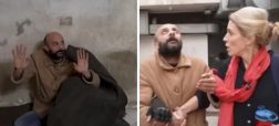 لحظه شوکه کننده آزادی یک زندانی در حضور خبرنگار سیانان از زندان صیدنایا + ویدیو