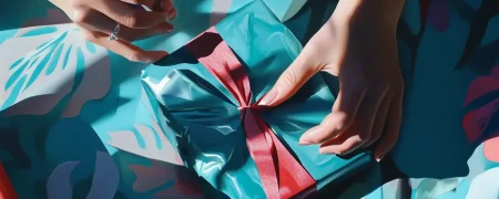۱۰ ایده جذاب و حرفه‌ای برای کادو پیچ کردن + ویدیو
