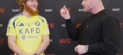 لحظه غیرمنتظره درآوردن چشم مصنوعی اسطوره UFC در مصاحبه زنده + ویدیو